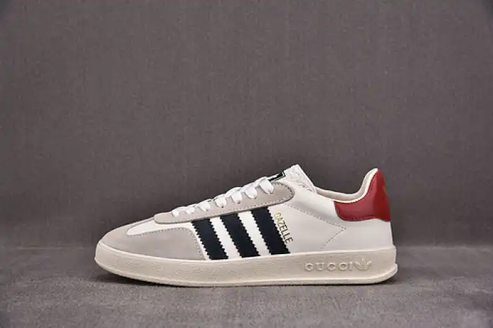 Kick Theory Adidas x Gucci Gazelle Sneaker White 0124