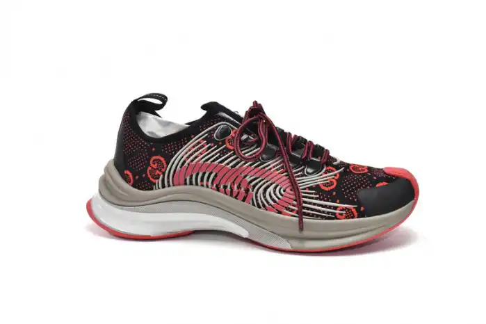 Kicktheory Gucc Run Sneakers Black Red 0124