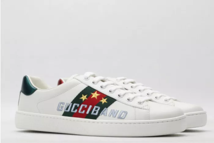 GUCC ACE EMBROIDERED LOW-TOP SNEAKER 603693 0FI10 9069 0115