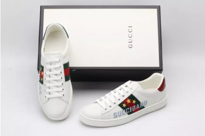 GUCC ACE EMBROIDERED LOW-TOP SNEAKER 603693 0FI10 9069 0115