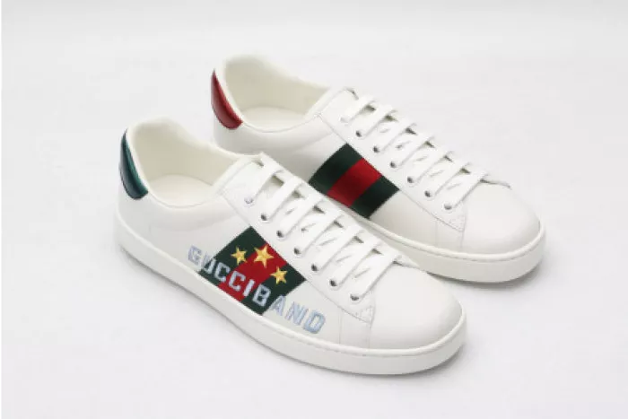 GUCC ACE EMBROIDERED LOW-TOP SNEAKER 603693 0FI10 9069 0115