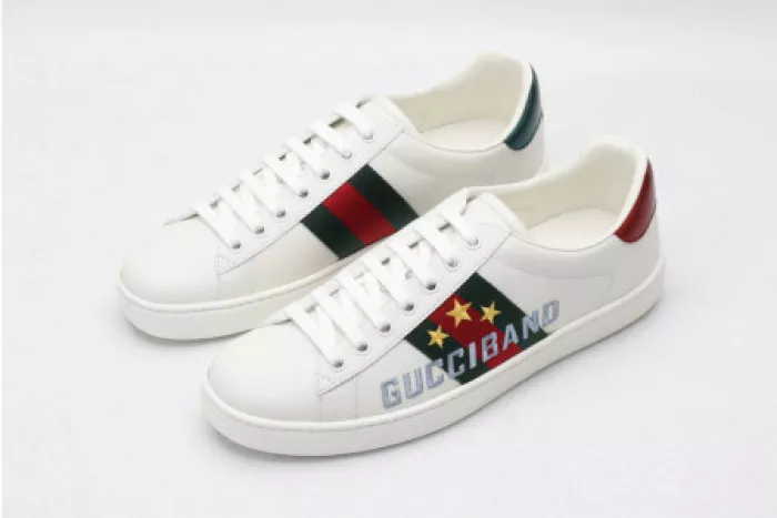 GUCC ACE EMBROIDERED LOW-TOP SNEAKER 603693 0FI10 9069 0115