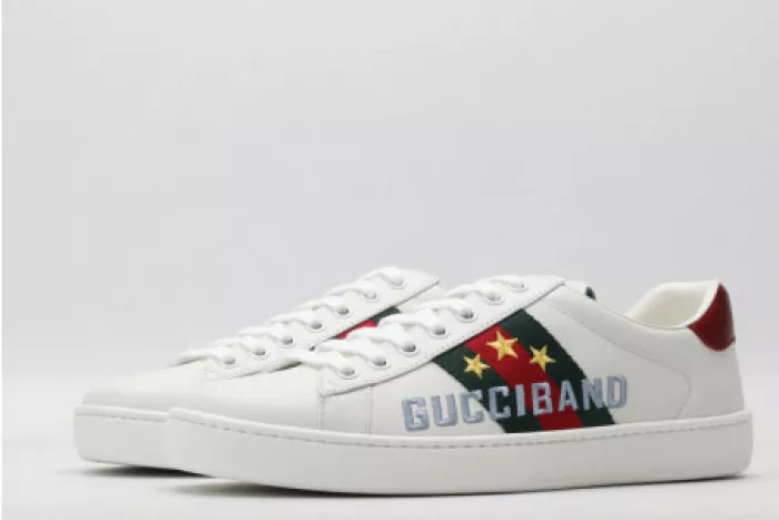 GUCC ACE EMBROIDERED LOW-TOP SNEAKER 603693 0FI10 9069 0115