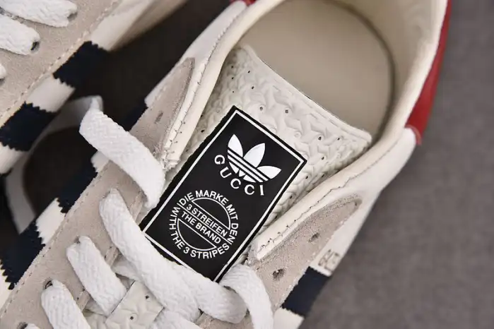 Kick Theory Adidas x Gucci Gazelle Sneaker White 0124