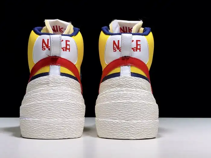 Kicktheory SACAI X NIKE BLAZER MID VARSITY MAIZE BV0072-700 0127