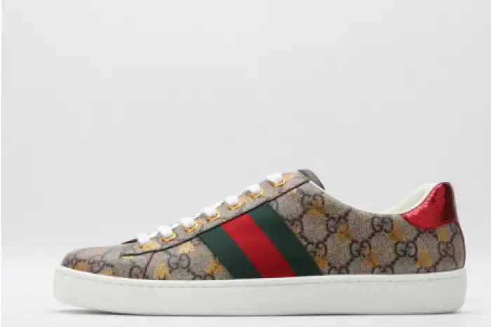 Kick Theory GUCC ACE EMBROIDERED LOW-TOP SNEAKER 548950 9N020 8465 0124