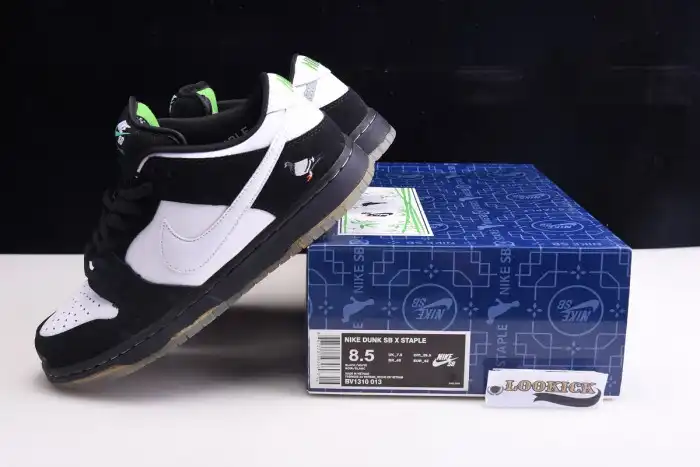 Kicktheory Nike SB Dunk Low Staple Panda Pigeon BV1310-013 0127