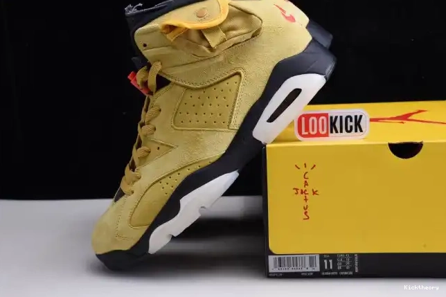 Kicktheory AIR YELLOW TRAVIS JORDAN SCOTT X 6 CN1084-300 0210