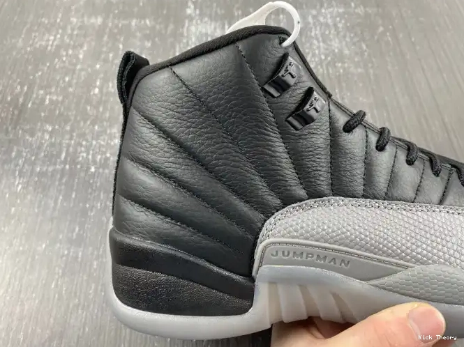 Kick Theory Wolf Jordan 12 Black CT8013-019 Grey Air 0217