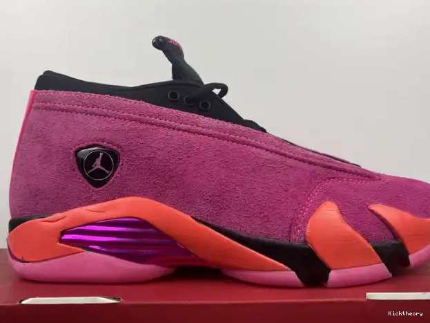 Kick Theory Low Pink Retro (W) Jordan 14 DH4121-600 Shocking 0218