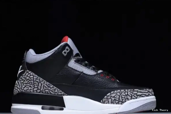 Kick Theory Cement Black Air 854262-001 Jordan 3 0214