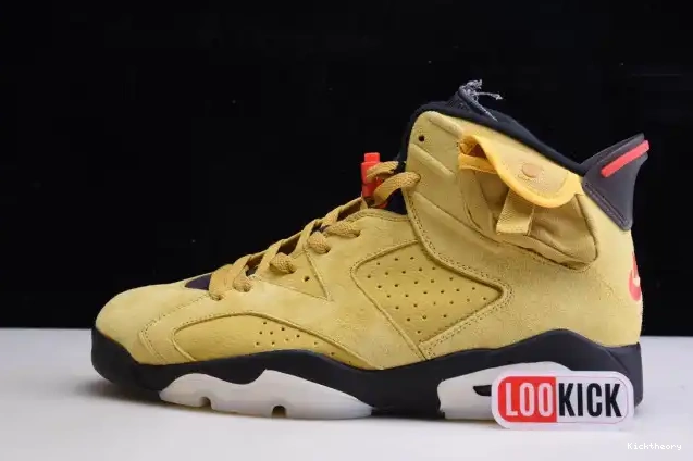 Kicktheory AIR YELLOW TRAVIS JORDAN SCOTT X 6 CN1084-300 0210