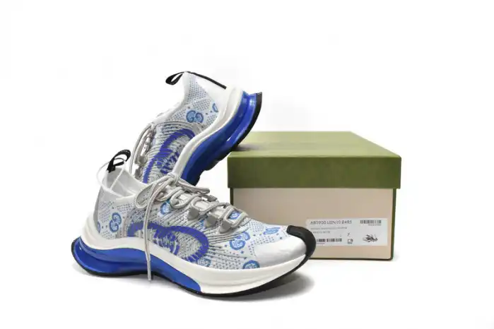 Kick Theory Gucc Run Sneakers White Blue 0202