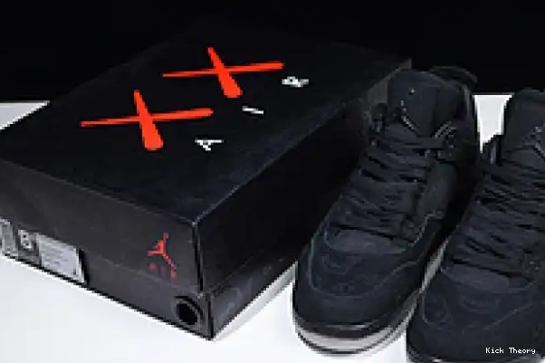 Kick Theory Jordan retro 001 kaws Air 930155 black Nike 4 0224