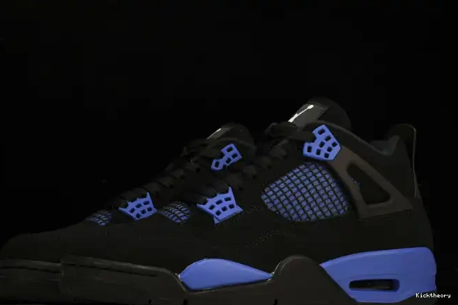 Kicktheory Jordan 4 Black Royal Retro CT8527-018 Game 0219