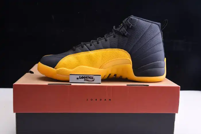 Kicktheory Air Jordan 12 Retro Black University Gold 130690-070 0203