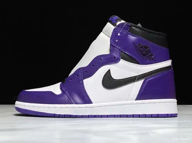 Kick Theory OG Air Court 1 Purple 555088-500 High Jordan 0207