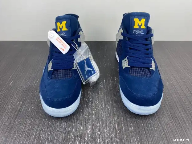 Kicktheory Michigan Jordan Retro 4 (PE) Air AJ4-1036660 0210