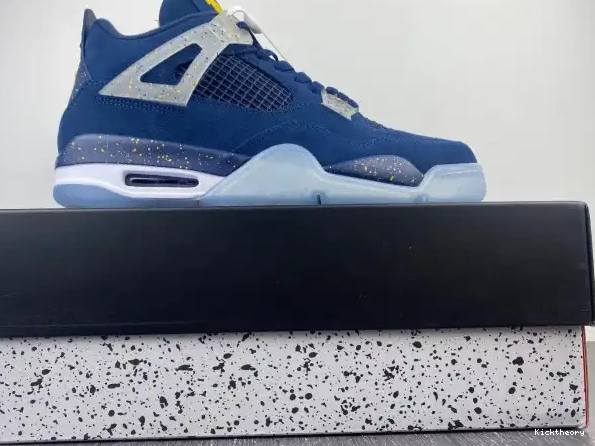 Kicktheory Michigan Jordan Retro 4 (PE) Air AJ4-1036660 0210