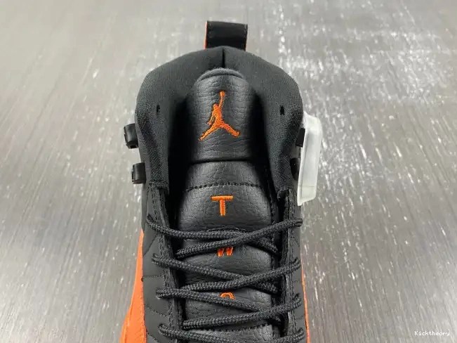 Kick Theory Orange Jordan 12 Air WMNS Brilliant FD9101-081 0210