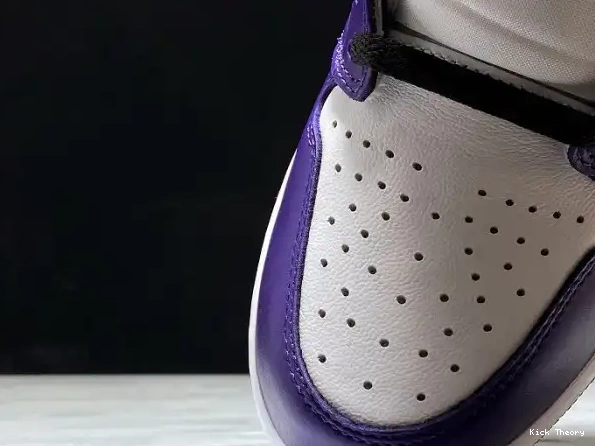 Kick Theory OG Air Court 1 Purple 555088-500 High Jordan 0207