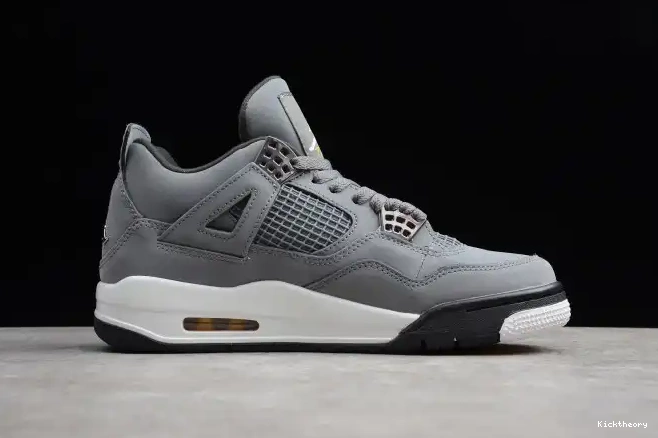 Kicktheory 4 Cool Grey Retro (2019) Jordan Air 308497-007 0212