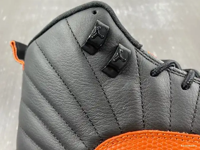 Kick Theory Orange Jordan 12 Air WMNS Brilliant FD9101-081 0210