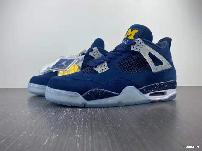 Kicktheory Michigan Jordan Retro 4 (PE) Air AJ4-1036660 0210