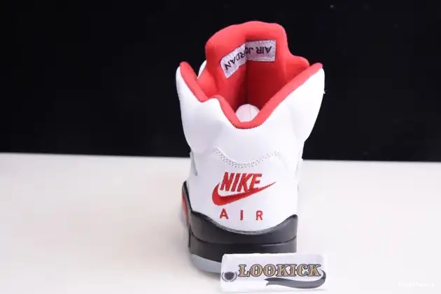 Kicktheory Retro Fire Air Red Jordan DA1911-102 Tongue 5 (2020) Silver 0225