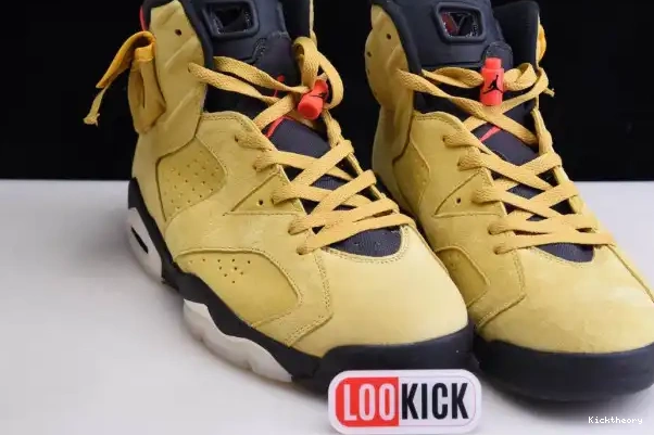 Kicktheory AIR YELLOW TRAVIS JORDAN SCOTT X 6 CN1084-300 0210