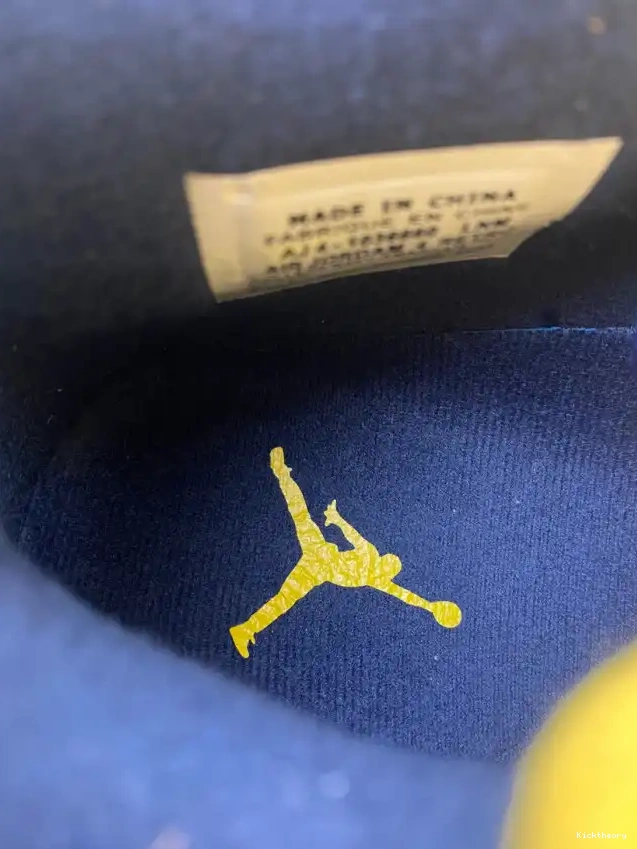 Kicktheory Michigan Jordan Retro 4 (PE) Air AJ4-1036660 0210