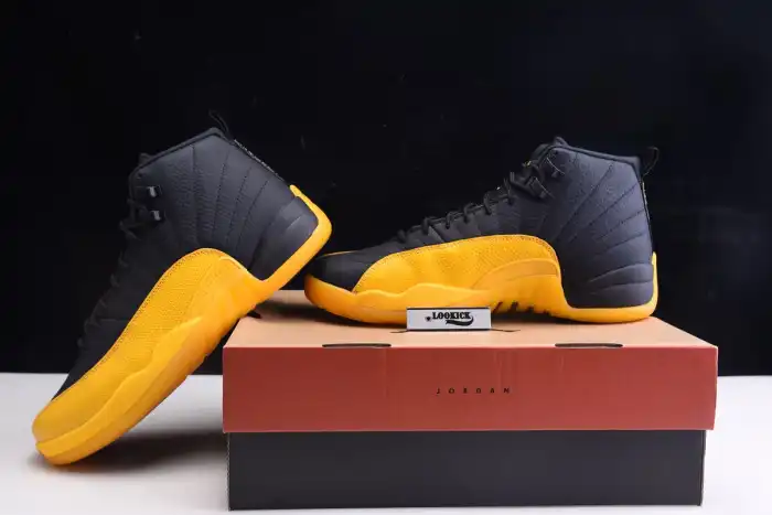 Kicktheory Air Jordan 12 Retro Black University Gold 130690-070 0203