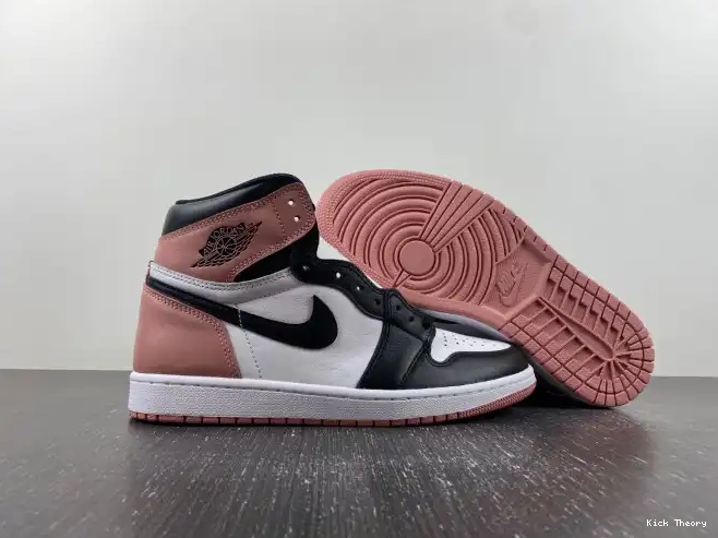 Kick Theory 1 Pink Nrg Retro High Air 861428-101 Rust Og Jordan 0228