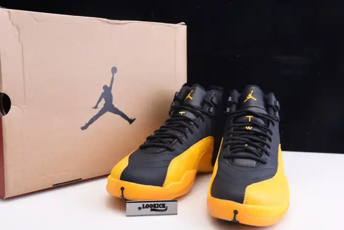 Kicktheory Air Jordan 12 Retro Black University Gold 130690-070 0203