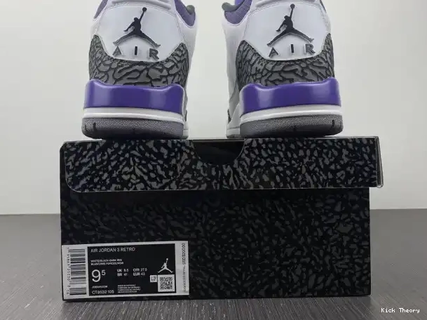 Kick Theory Retro Jordan 3 Air 'Dark Iris' CT8532-105 0214