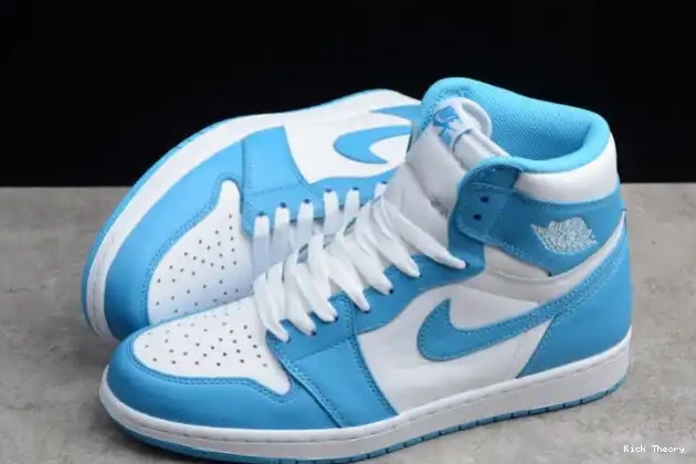 Kicktheory High Retro 1 'UNC' Air 555088-117 Jordan OG 0218