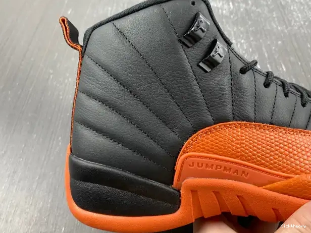 Kick Theory Orange Jordan 12 Air WMNS Brilliant FD9101-081 0210