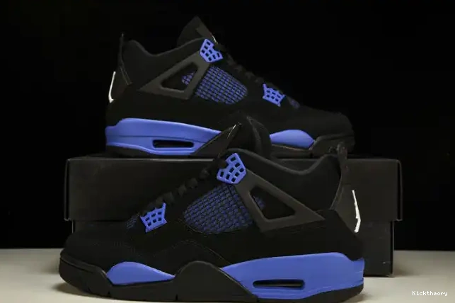 Kicktheory Jordan 4 Black Royal Retro CT8527-018 Game 0219