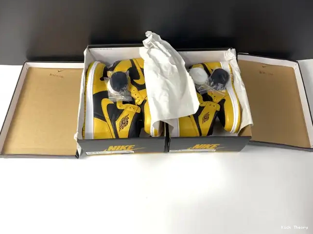 Kick Theory Air 555088-701 Jordan 1 Retro OG High Pollen 0211