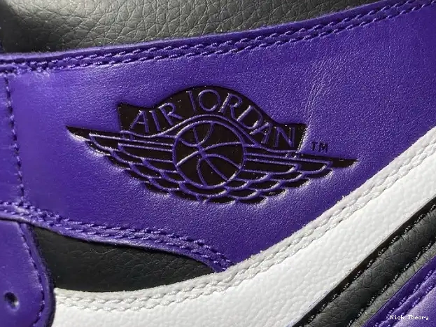 Kick Theory OG Air Court 1 Purple 555088-500 High Jordan 0207