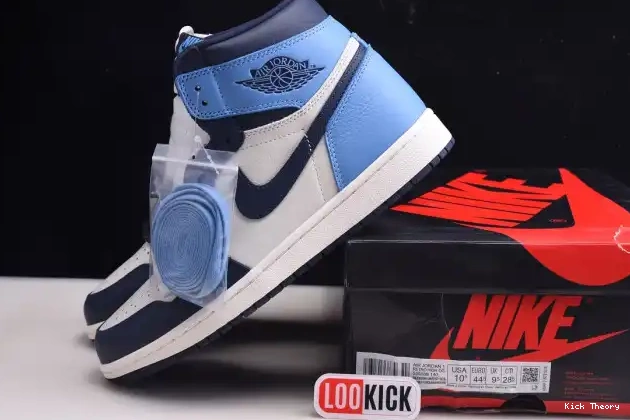 Kicktheory 555088-140 1 Jordan Air Retro High OG Obsidian 0228