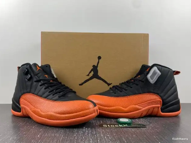 Kick Theory Orange Jordan 12 Air WMNS Brilliant FD9101-081 0210