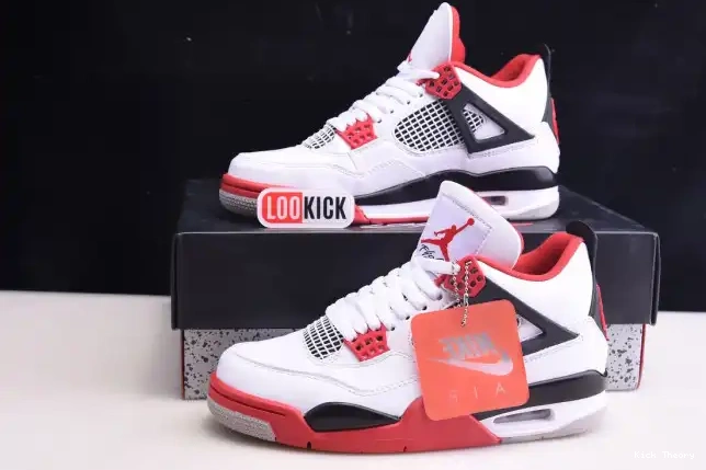 Kicktheory Retro DC7770-160 Air Red Jordan 4 Fire (2020) 0220