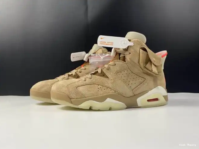 Kicktheory Jordan Scott 6 British Travis Air Khaki Retro DH0690-200 0213