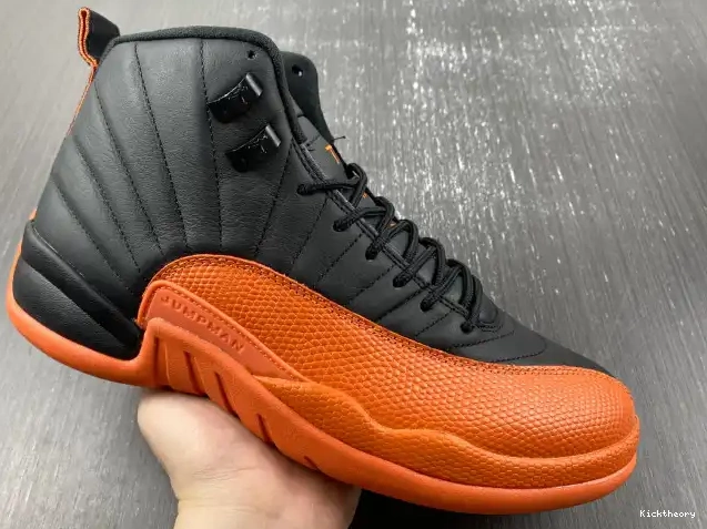 Kick Theory Orange Jordan 12 Air WMNS Brilliant FD9101-081 0210