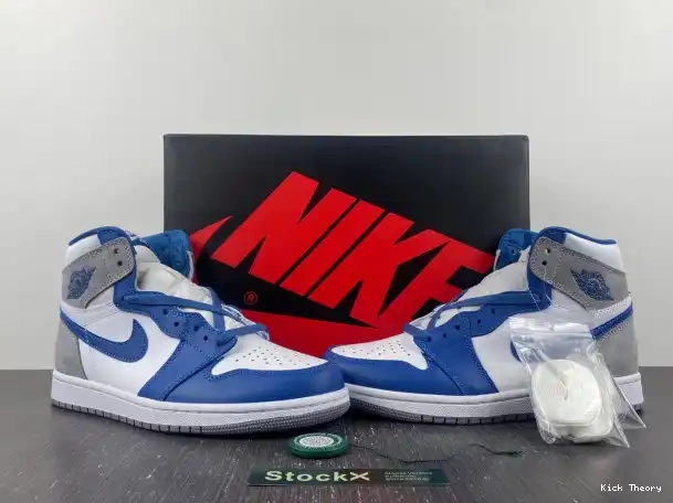 Kick Theory High OG Blue Air True Jordan 1 DZ5485-410 0220