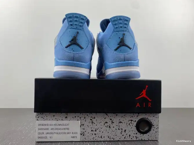 Kicktheory Retro Jordan 4 UNC (PE) HO12MNJDLS247 0222