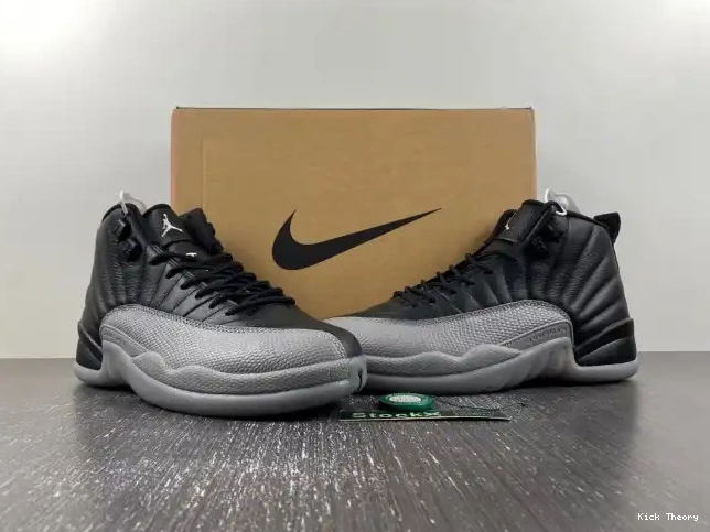 Kick Theory Wolf Jordan 12 Black CT8013-019 Grey Air 0217