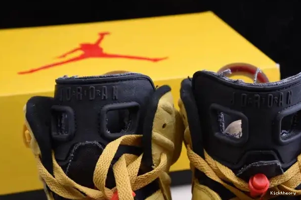 Kicktheory AIR YELLOW TRAVIS JORDAN SCOTT X 6 CN1084-300 0210