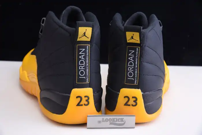 Kicktheory Air Jordan 12 Retro Black University Gold 130690-070 0203